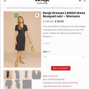 Rouje Anais Dress 💋
